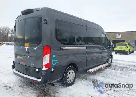 2020 Ford Transit-350 Passenger Van Xl from USA, damaged, VIN 1FDAX2C87LKA63985